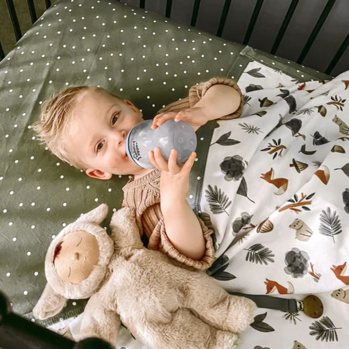 Fitted Cotton Crib Sheet by Living Textiles at $29.99! Shop now at Nestled by Snuggle Bugz for Nursery & Décor.