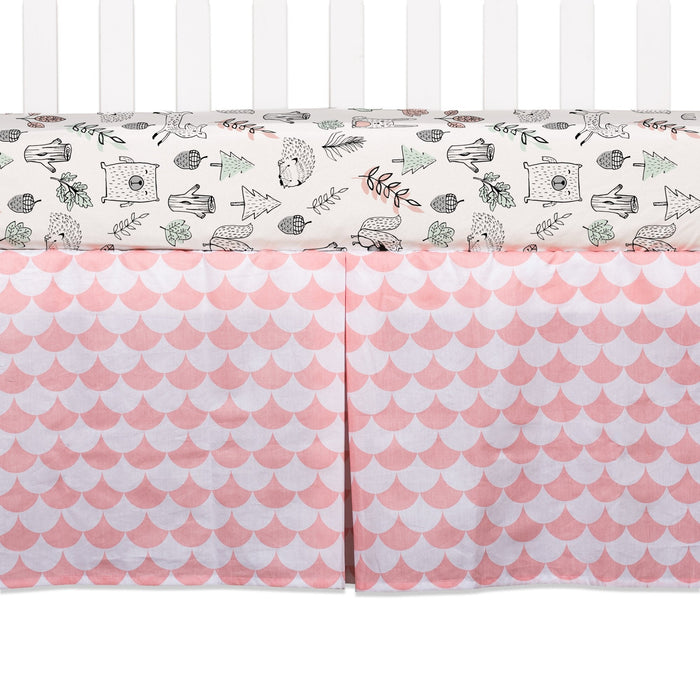 Bed Skirt -Pink Dots by Lolli Living at $41.88! Shop now at Nestled by Snuggle Bugz for Nursery & Décor.