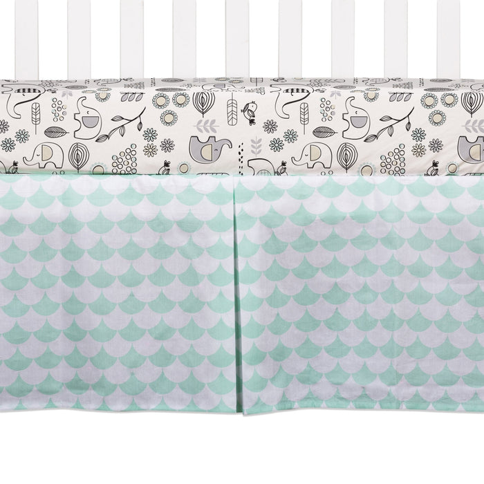 Bed Skirt -Pink Dots by Lolli Living at $41.88! Shop now at Nestled by Snuggle Bugz for Nursery & Décor.