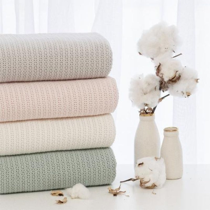 Organic Cellular Blanket by Lolli Living at $39.99! Shop now at Nestled by Snuggle Bugz for Nursery & Décor.