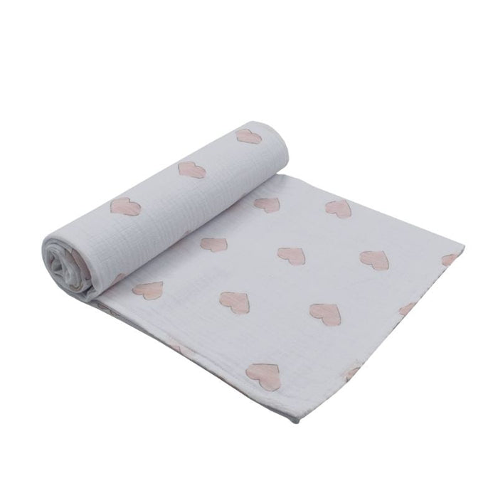 Cotton Muslin Swaddles by Lolli Living at $15.99! Shop now at Nestled by Snuggle Bugz for Nursery & Decor.