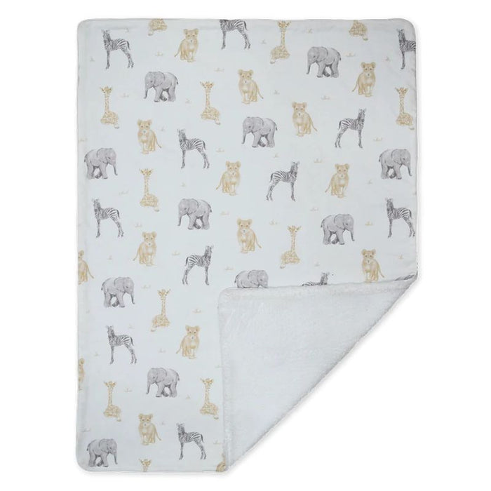 Jersey Sherpa Blankets by Living Textiles at $34.99! Shop now at Nestled by Snuggle Bugz for Nursery & Décor.