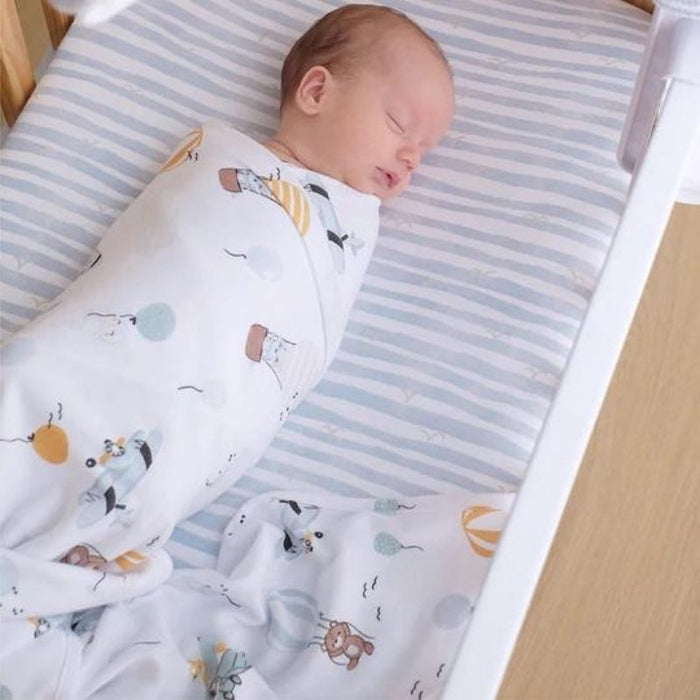 2 Pack Jersey Swaddle by Living Textiles at $39.99! Shop now at Nestled by Snuggle Bugz for Nursery & Decor.