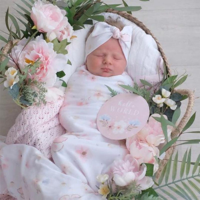 2 Pack Jersey Swaddle by Living Textiles at $39.99! Shop now at Nestled by Snuggle Bugz for Nursery & Decor.