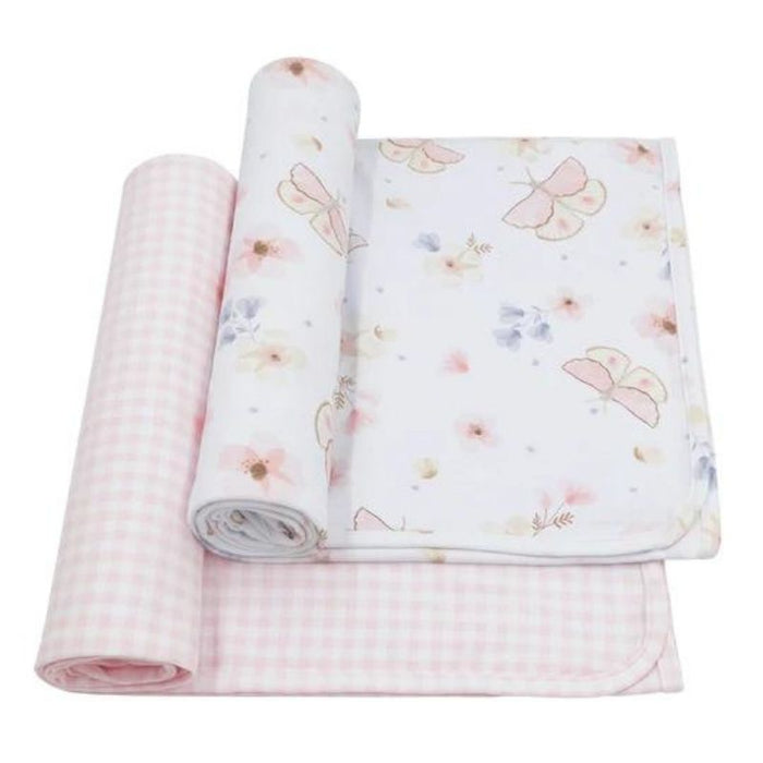 2 Pack Jersey Swaddle by Living Textiles at $39.99! Shop now at Nestled by Snuggle Bugz for Nursery & Decor.