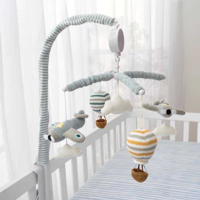 Musical Mobile by Living Textiles at $89.99! Shop now at Nestled by Snuggle Bugz for Nursery & Décor.