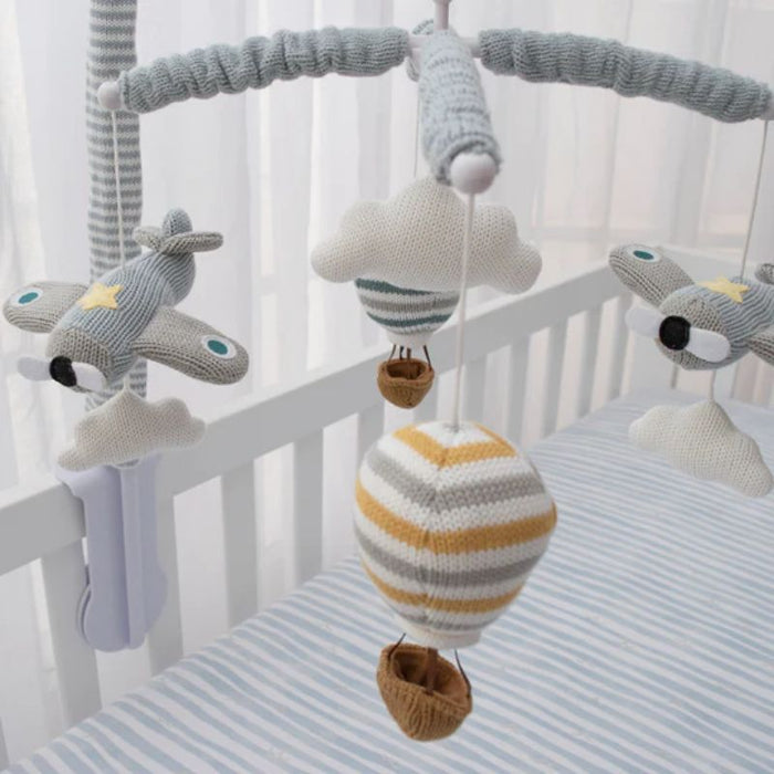Musical Mobile by Living Textiles at $89.99! Shop now at Nestled by Snuggle Bugz for Nursery & Décor.