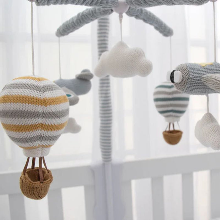 Musical Mobile by Living Textiles at $89.99! Shop now at Nestled by Snuggle Bugz for Nursery & Décor.