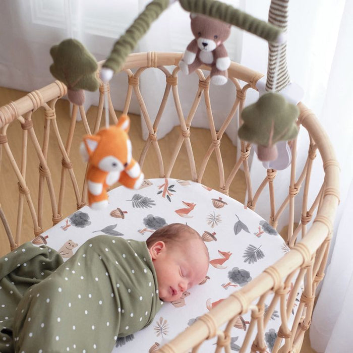Musical Mobile by Living Textiles at $89.99! Shop now at Nestled by Snuggle Bugz for Nursery & Décor.