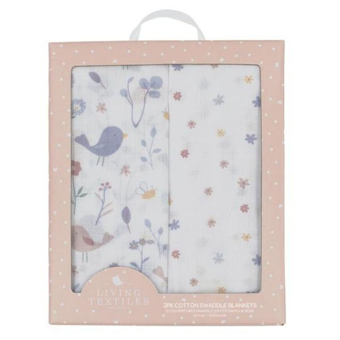 Organic Muslin Swaddle - 2 Pack by Lolli Living at $31.99! Shop now at Nestled by Snuggle Bugz for Nursery & Decor.