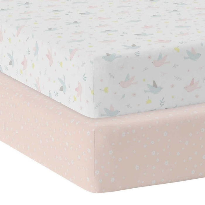 Crib Fitted Sheets - 2 Piece by Living Textiles at $54.99! Shop now at Nestled by Snuggle Bugz for Nursery & Décor.