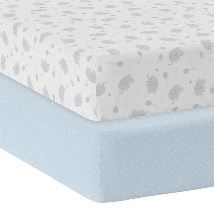 Crib Fitted Sheets - 2 Piece by Living Textiles at $54.99! Shop now at Nestled by Snuggle Bugz for Nursery & Décor.