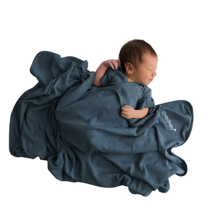 Pointelle Blanket by L'ovedbaby at $23.99! Shop now at Nestled by Snuggle Bugz for Nursery & Décor.