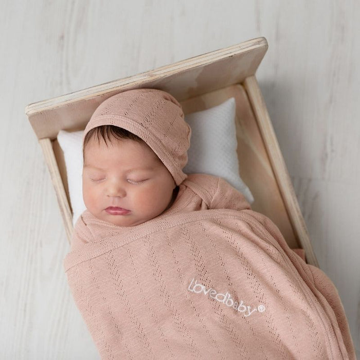 Pointelle Blanket by L'ovedbaby at $23.99! Shop now at Nestled by Snuggle Bugz for Nursery & Décor.