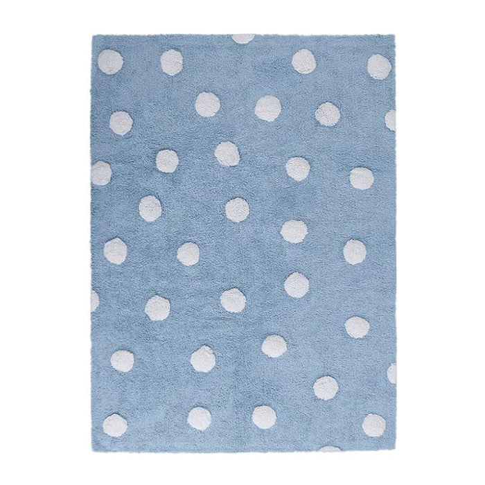 Washable Polka Dot Rug by Lorena Canals at $283.99! Shop now at Nestled by Snuggle Bugz for Nursery & Décor.
