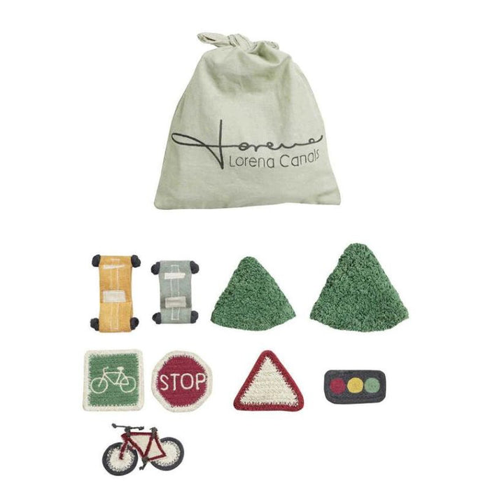 EcoCity Play Rug by Lorena Canals at $376.99! Shop now at Nestled by Snuggle Bugz for Nursery & Décor.