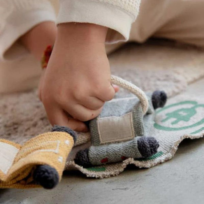EcoCity Play Rug by Lorena Canals at $376.99! Shop now at Nestled by Snuggle Bugz for Nursery & Décor.