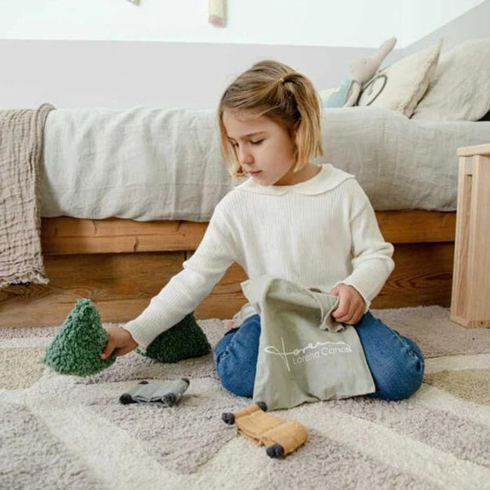 EcoCity Play Rug by Lorena Canals at $376.99! Shop now at Nestled by Snuggle Bugz for Nursery & Décor.
