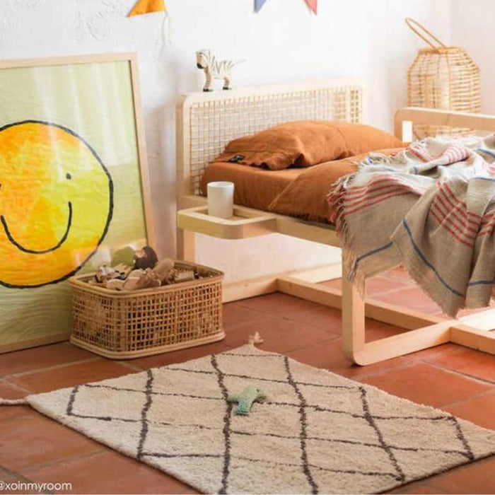 Bereber Mini Rug by Lorena Canals at $94.99! Shop now at Nestled by Snuggle Bugz for Nursery & Décor.