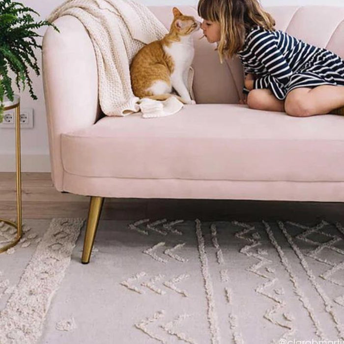 Tribu Natural Washable Area Rug by Lorena Canals at $238.99! Shop now at Nestled by Snuggle Bugz for Nursery & Décor.