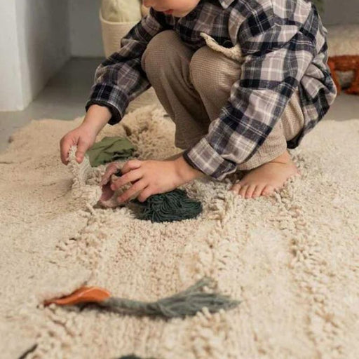 Veggie Garden Washable Area Rug by Lorena Canals at $348.99! Shop now at Nestled by Snuggle Bugz for Nursery & Décor.