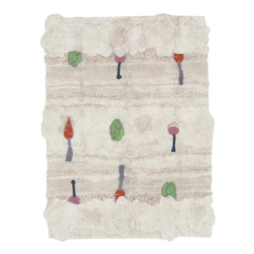 Veggie Garden Washable Area Rug by Lorena Canals at $348.99! Shop now at Nestled by Snuggle Bugz for Nursery & Décor.