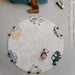 Eco-City Wheels Washable Round Area Rug by Lorena Canals at $194.99! Shop now at Nestled by Snuggle Bugz for Nursery & Décor.