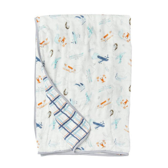 Muslin Quilt Blanket by LouLou Lollipop at $74.99! Shop now at Nestled by Snuggle Bugz for Nursery & Décor.