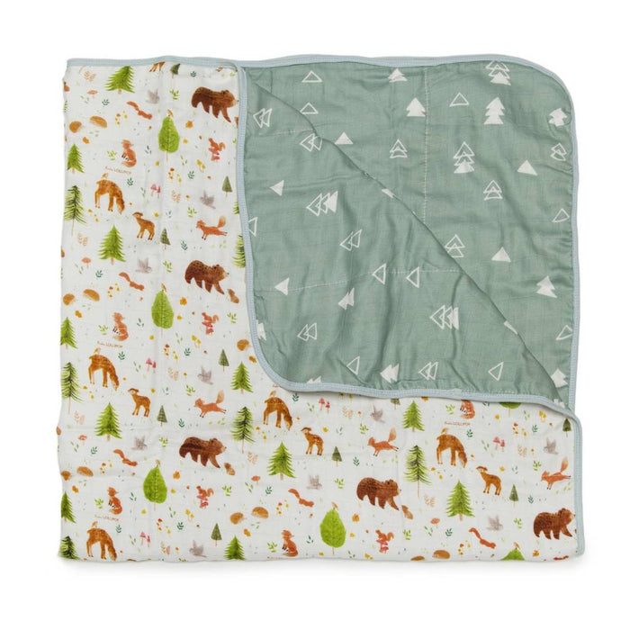Muslin Quilt Blanket by LouLou Lollipop at $74.99! Shop now at Nestled by Snuggle Bugz for Nursery & Décor.