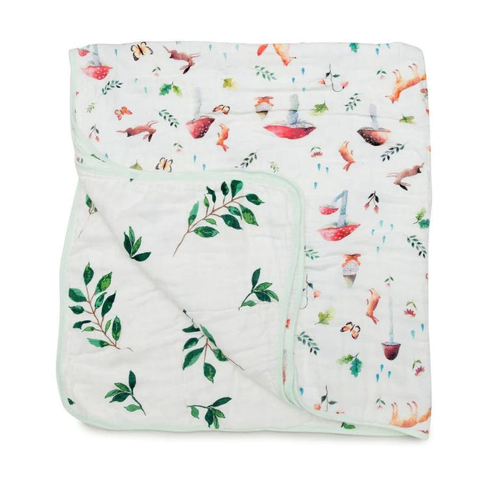 Muslin Quilt Blanket by LouLou Lollipop at $74.99! Shop now at Nestled by Snuggle Bugz for Nursery & Décor.