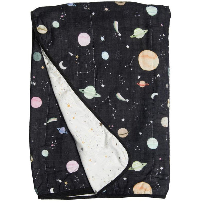 Muslin Quilt Blanket by LouLou Lollipop at $74.99! Shop now at Nestled by Snuggle Bugz for Nursery & Décor.