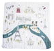 Luxe Muslin Swaddle - World Cities by LouLou Lollipop at $23.99! Shop now at Nestled by Snuggle Bugz for Nursery & Decor.