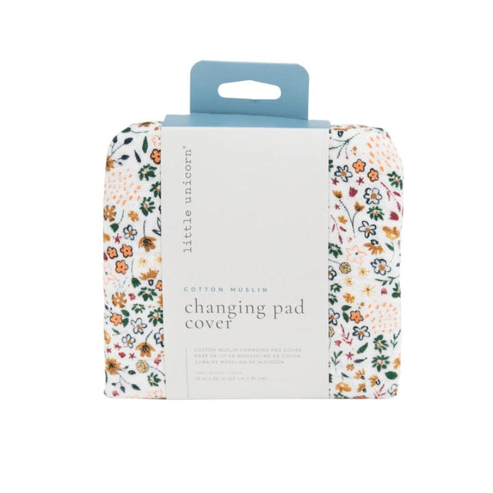 Cotton Muslin Changing Pad Cover by Little Unicorn at $29.99! Shop now at Nestled by Snuggle Bugz for Nursery & Décor.