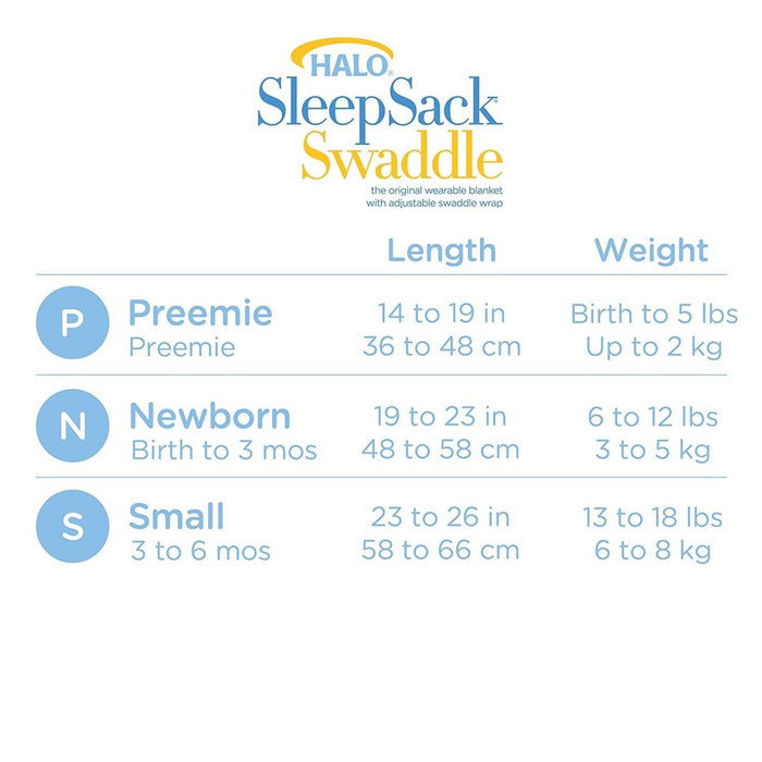 Cotton Swaddle Sleepsack 1.5 Tog by HALO at $34.99! Shop now at Nestled by Snuggle Bugz for Nursery & Decor.