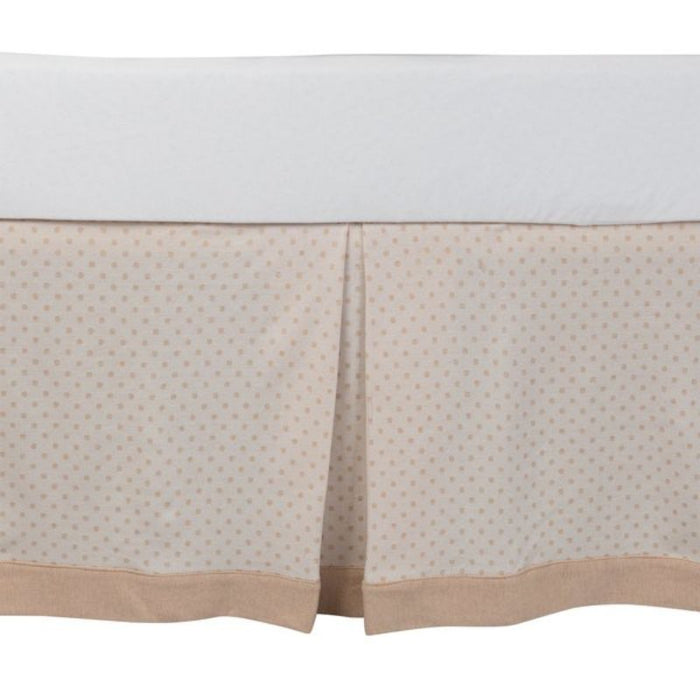 Crib Bed Skirt by Living Textiles at $41.88! Shop now at Nestled by Snuggle Bugz for Nursery & Décor.