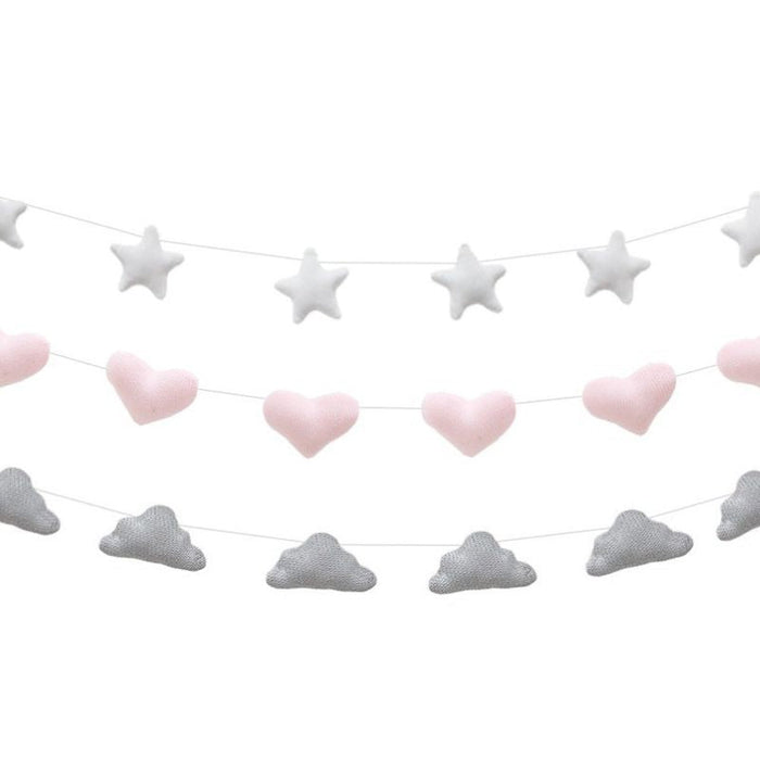 Knitted Garland by Living Textiles at $29.99! Shop now at Nestled by Snuggle Bugz for Nursery & Décor.