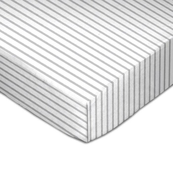 Muslin Crib Fitted Sheet by Living Textiles at $29.99! Shop now at Nestled by Snuggle Bugz for Nursery & Décor.