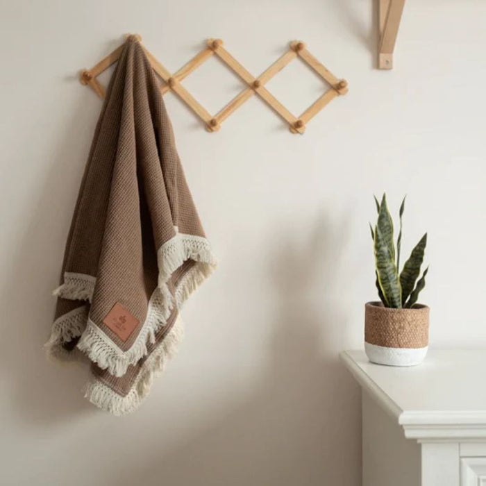 Organic Waffle Blanket by Must Be Baby at $68.99! Shop now at Nestled by Snuggle Bugz for Nursery & Décor.