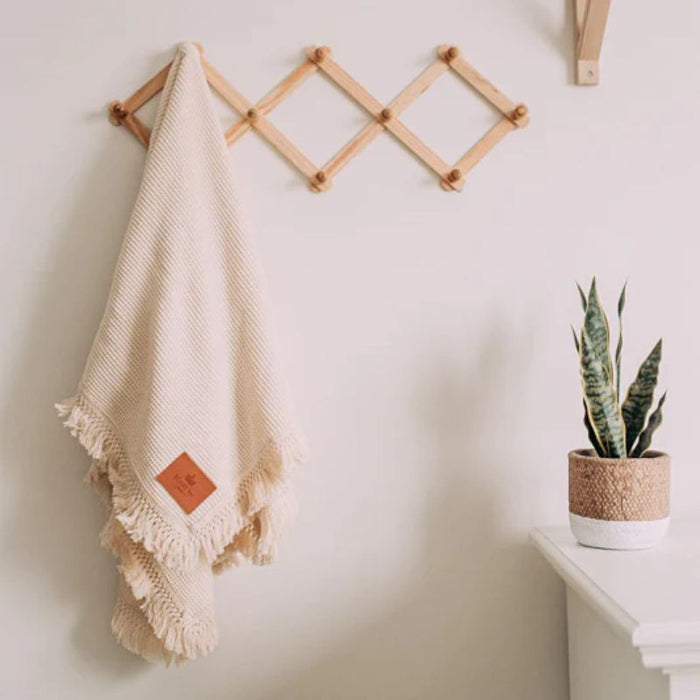 Organic Waffle Blanket by Must Be Baby at $68.99! Shop now at Nestled by Snuggle Bugz for Nursery & Décor.