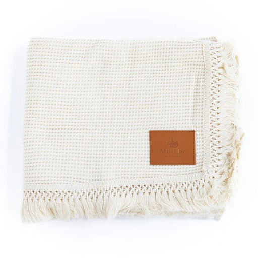 Organic Waffle Blanket by Must Be Baby at $68.99! Shop now at Nestled by Snuggle Bugz for Nursery & Décor.