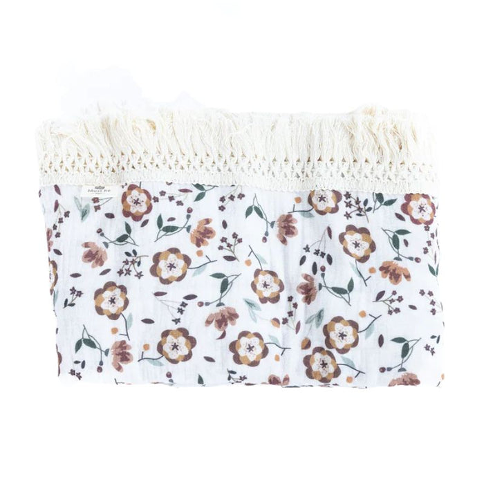 Organic Muslin Swaddle Blanket by Must Be Baby at $35.19! Shop now at Nestled by Snuggle Bugz for Nursery & Decor.