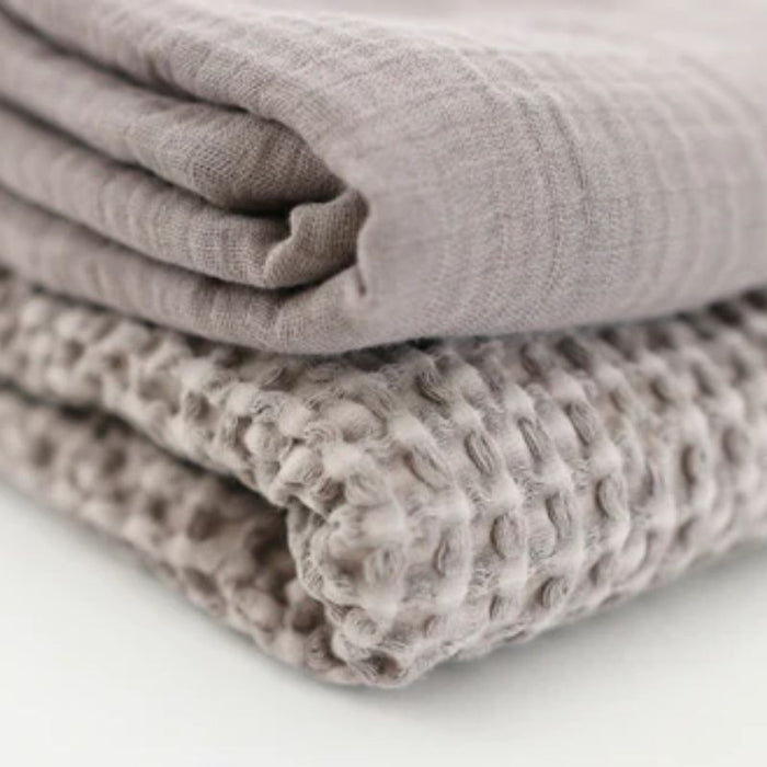 Organic 2 Layer Muslin Swaddle by MARKLIEN at $24.99! Shop now at Nestled by Snuggle Bugz for Nursery & Décor.