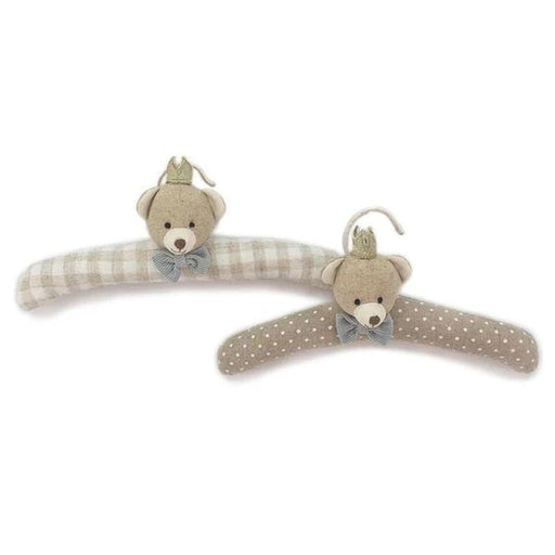 Bear Prince Padded Hangers - 2 Pack by Mon Ami Designs at $42.99! Shop now at Nestled by Snuggle Bugz for Nursery & Décor.