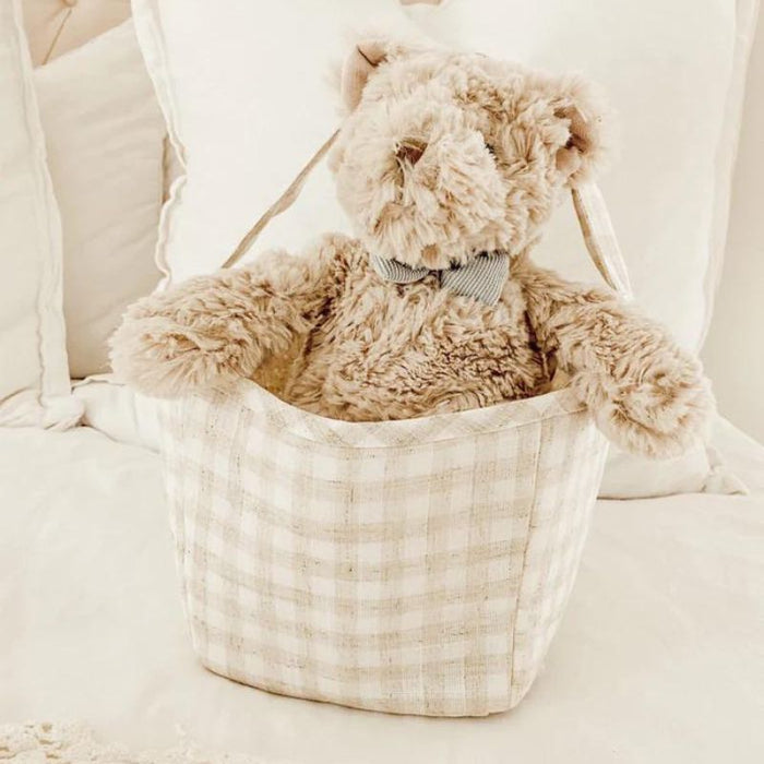Fabric Basket and Storage Caddy by Mon Ami Designs at $33.99! Shop now at Nestled by Snuggle Bugz for Nursery & Décor.