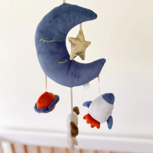 Plush Space Mobile by Mon Ami Designs at $49.99! Shop now at Nestled by Snuggle Bugz for Nursery & Décor.