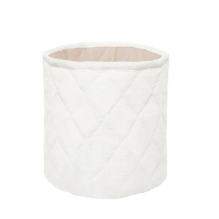 Quilted Muslin Bins - 2 Pack by Mon Ami Designs at $50.99! Shop now at Nestled by Snuggle Bugz for Nursery & Décor.