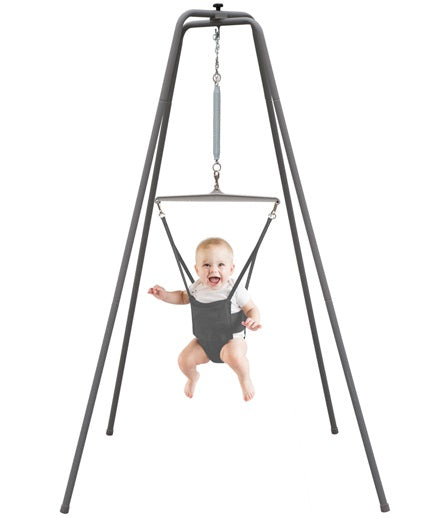 Exerciser with Super Stand by Jolly Jumper at $251.99! Shop now at Nestled by Snuggle Bugz for Gear.