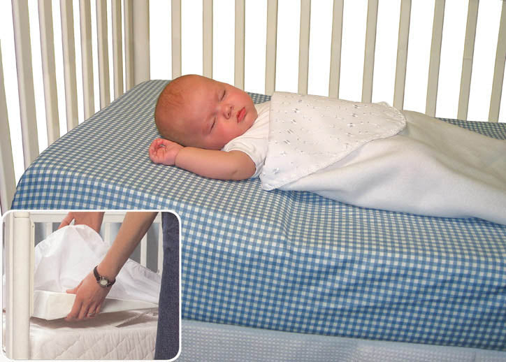 Crib Wedge by Jolly Jumper at $46.99! Shop now at Nestled by Snuggle Bugz for Nursery & Décor.