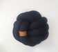 Mini Knot Pillow Navy by Juju & Jake at $24.99! Shop now at Nestled by Snuggle Bugz for Nursery & Décor.