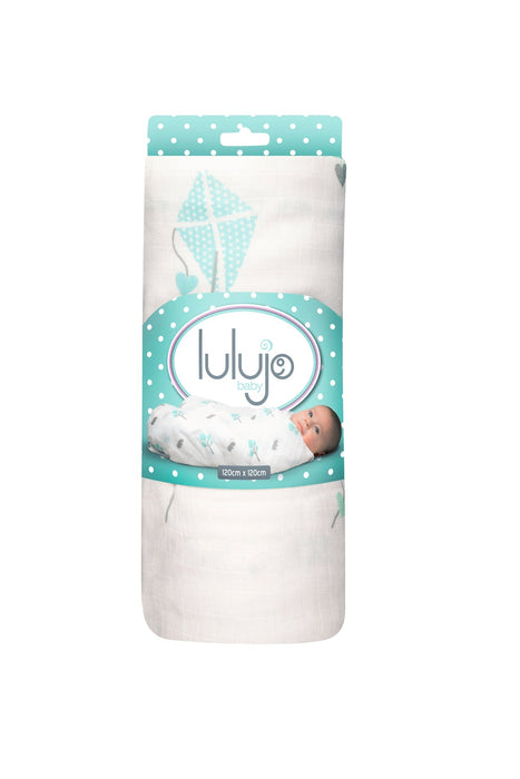 Bamboo Swaddle by Lulujo at $15.88! Shop now at Nestled by Snuggle Bugz for Nursery & Decor.